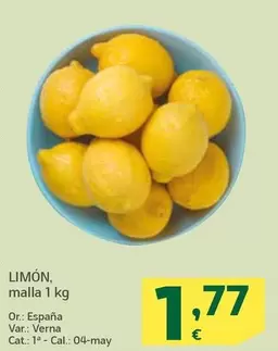 Oferta de Limón por 1,77€ en HiperDino