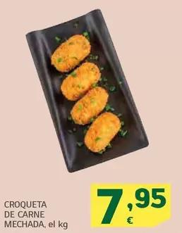 Oferta de Croqueta De Carne Mechada por 7,95€ en HiperDino
