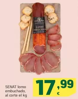 Oferta de Senat/ Lomo Embuchado por 17,99€ en HiperDino