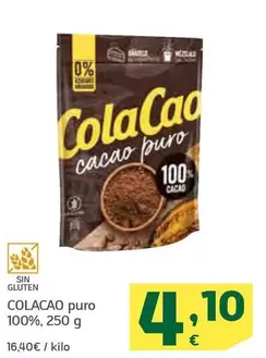 Oferta de Cola Cao - Puro 100% por 4,1€ en HiperDino
