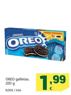 Oferta de Oreo - Galletas por 1,99€ en HiperDino