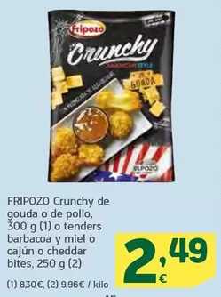 Oferta de Fripozo - Crunchy De Gouda O De Pollo por 2,49€ en HiperDino