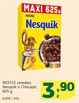 Oferta de Nestlé - Cereales Nesquik O Chocapic por 3,9€ en HiperDino