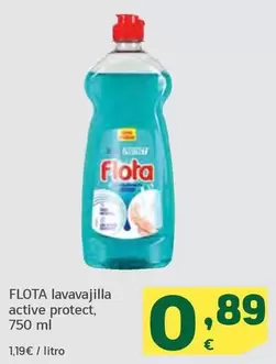Oferta de Flota - Lavavajilla Active Protect por 0,89€ en HiperDino