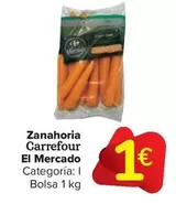 Oferta de Carrefour - Zanahoria El Mercado por 1€ en Carrefour Market