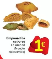 Oferta de Empanadilla Sabores por 1€ en Carrefour Market