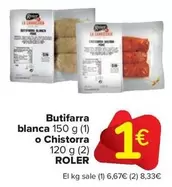 Oferta de Roler - Butifarra Blanca por 1€ en Carrefour Market