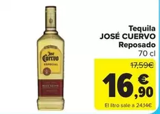 Oferta de Tequila Reposado por 16,9€ en Carrefour Market
