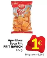 Oferta de Frit Ravich - Aperitivos Boca Frit por 1€ en Carrefour Market