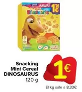 Oferta de Snacking Mini Cereal por 1€ en Carrefour Market