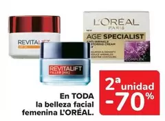 Oferta de L'Oréal - En Toda La Belleza Facial Femenina en Carrefour Market