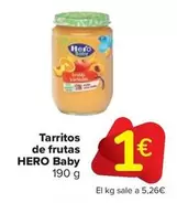 Oferta de Hero - Tarritos De Frutas por 1€ en Carrefour Market