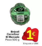 Oferta de Carrefour - Brócoli El Mercado por 1€ en Carrefour Market