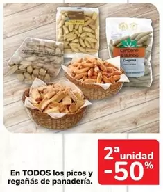 Oferta de Los Picos - En Todos  Y Reganas De Panadería en Carrefour Market