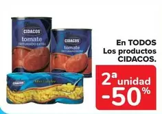 Oferta de Cidacos - En Todos Los Productos en Carrefour Market