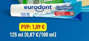 Oferta de Eurodont - 125 Ml por 1,09€ en ALDI