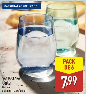 Oferta de Santa Clara - Gots por 7,99€ en ALDI