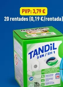 Oferta de Tandil - 20 Rentades por 3,79€ en ALDI