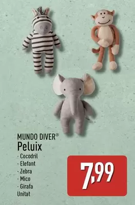 Oferta de Mundo Diver - Peluix por 7,99€ en ALDI