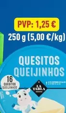 Oferta de La Tabla - Quesitos Queijinhos por 1,25€ en ALDI