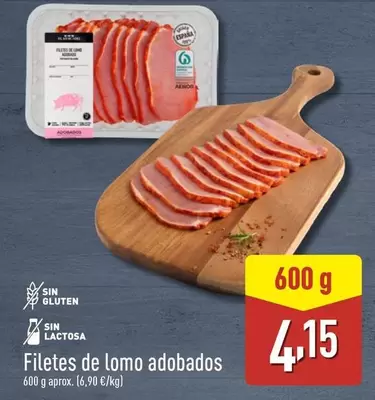Oferta de Filetes De Lomo Adobados por 4,15€ en ALDI
