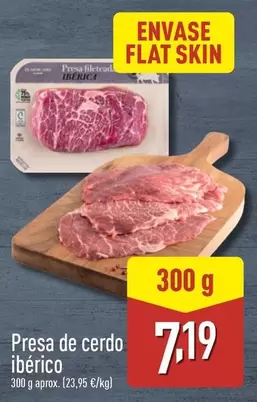 Oferta de Presa De Cerdo Iberico por 7,19€ en ALDI