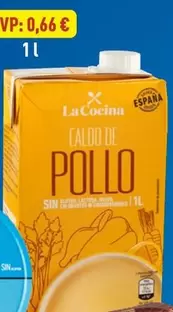 Oferta de La Cocina - Caldo De Pollo por 0,66€ en ALDI
