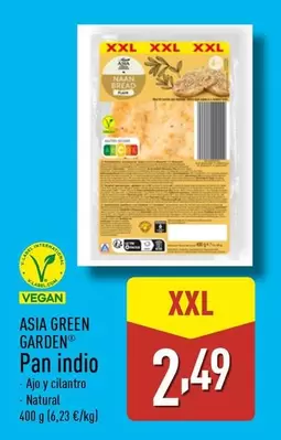 Oferta de Asia Green Garden - Asia Green Pan Indio por 2,49€ en ALDI