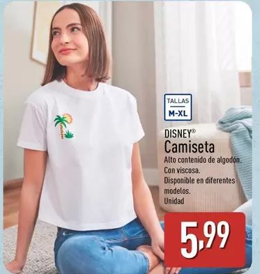 Oferta de Disney - Camiseta por 5,99€ en ALDI