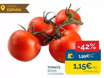 Oferta de Origen - Tomate por 1,15€ en Supermercados La Despensa