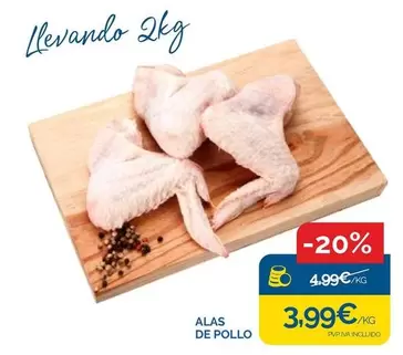 Oferta de Alas De Pollo por 3,99€ en Supermercados La Despensa