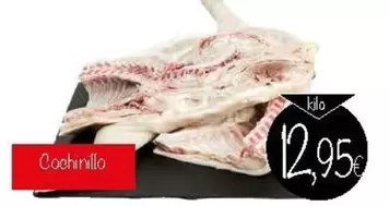 Oferta de Cochinillo por 12,95€ en Supermercados Piedra