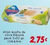 Oferta de Ribeira - Atún Aceite De Oliva por 2,75€ en Supermercados Piedra