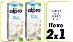 Oferta de Alpro - Bebida Soja por 1€ en Supermercados Piedra
