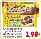Oferta de La Casa - Chocolacasitos  por 1,98€ en Supermercados Piedra