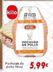 Oferta de Noel - Pechuga De Pollo por 5,99€ en Supermercados Piedra