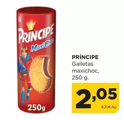 Oferta de Príncipe - Galletas Maxichoc por 2,05€ en Alimerka