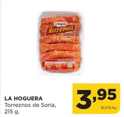 Oferta de La hoguera - Torreznos De Soria por 3,95€ en Alimerka