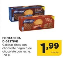 Oferta de Fontaneda -  Digestive por 1,99€ en Alimerka