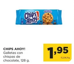 Oferta de Chips Ahoy - Galletas Con Chispas De Chocolate por 1,95€ en Alimerka