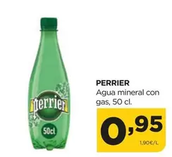 Oferta de Perrier - Agua Mineral Con Gas por 0,95€ en Alimerka