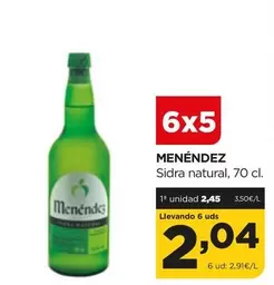Oferta de Menendez - Menendez por 2,45€ en Alimerka