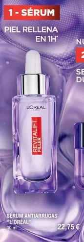 Oferta de L'Oréal - Sérum Antiarrugas por 22,75€ en E.Leclerc