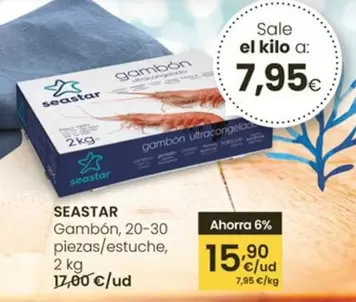 Oferta de Seastar - Gambón, 20-30 Piezas/Estuche por 15,9€ en Eroski