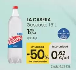 Oferta de La Casera - Gaseosa por 1,25€ en Eroski