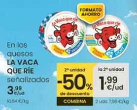 Oferta de La Vaca Que Ríe - En Los Queso por 3,99€ en Eroski