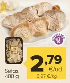 Oferta de Setas por 2,79€ en Autoservicios Familia