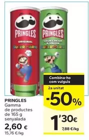 Oferta de Pringles - Gamma De Productes por 2,6€ en Caprabo