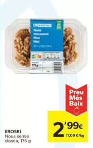 Oferta de Eroski - Nous Sense Closca por 2,99€ en Caprabo