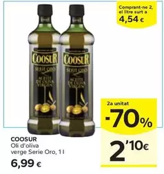 Oferta de Coosur - Oli D'Oliva Verge Serie Oro por 6,99€ en Caprabo